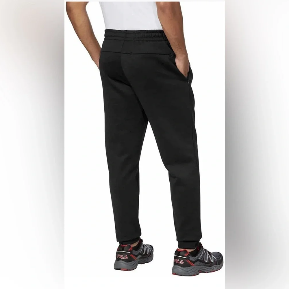 FILA | Men’s Dual Side Zipper Pockets Performance Jogger | Color: Black | Sz: XL - Picture 3 of 6